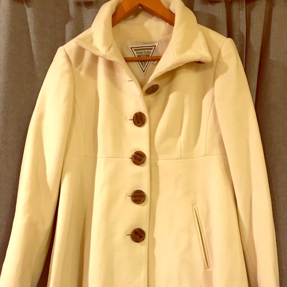 Tan coat (lightly worn)